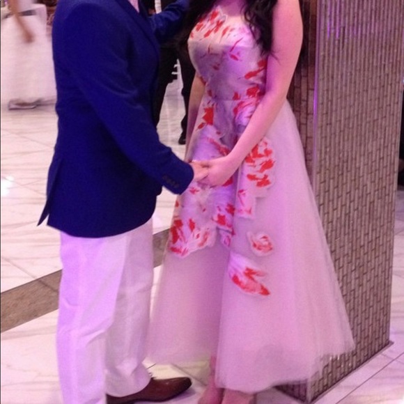 Sachin & Babi Noir Arabella Satin and Tulle dress - Picture 5 of 5